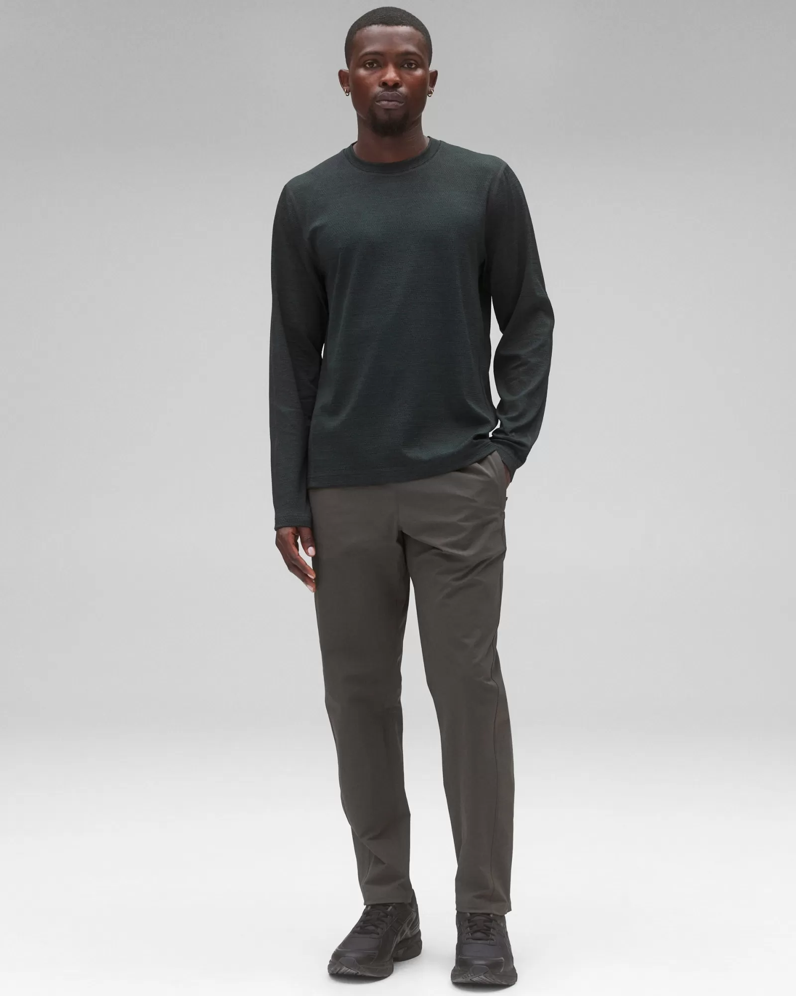 Reigning Champ Solotex Mesh Tiebreak Long Sleeve