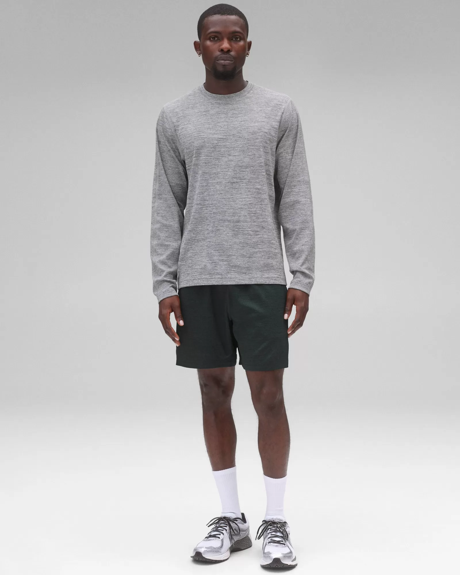 Reigning Champ Solotex Mesh Tiebreak Long Sleeve