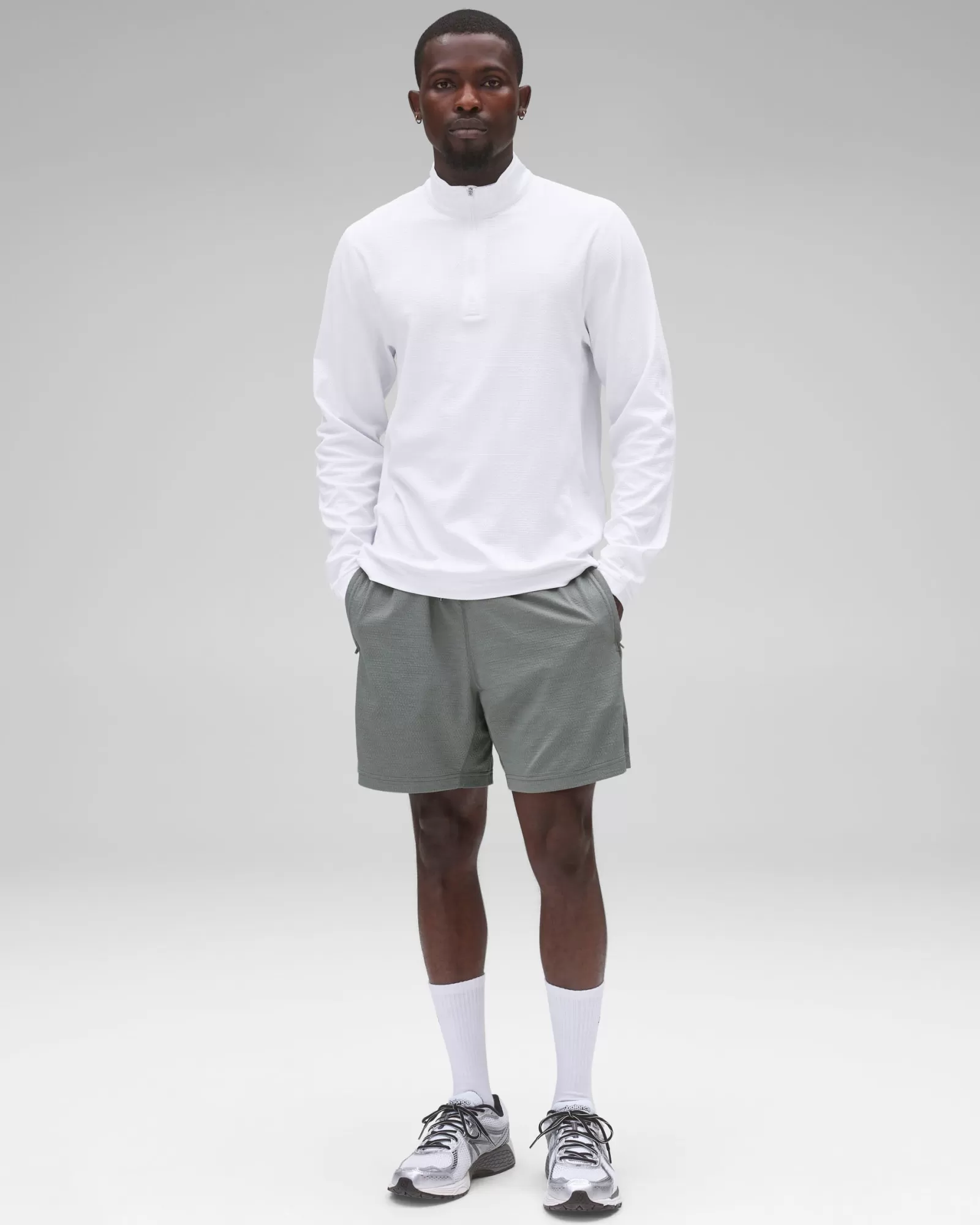 Reigning Champ Solotex Mesh Tiebreak Short 7"