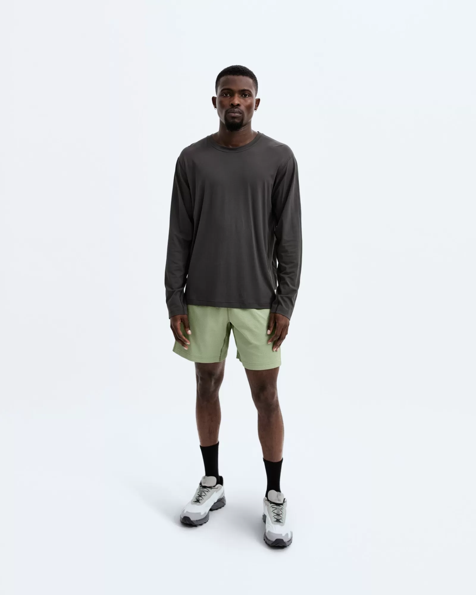 Reigning Champ Solotex Mesh Tiebreak Short 7"