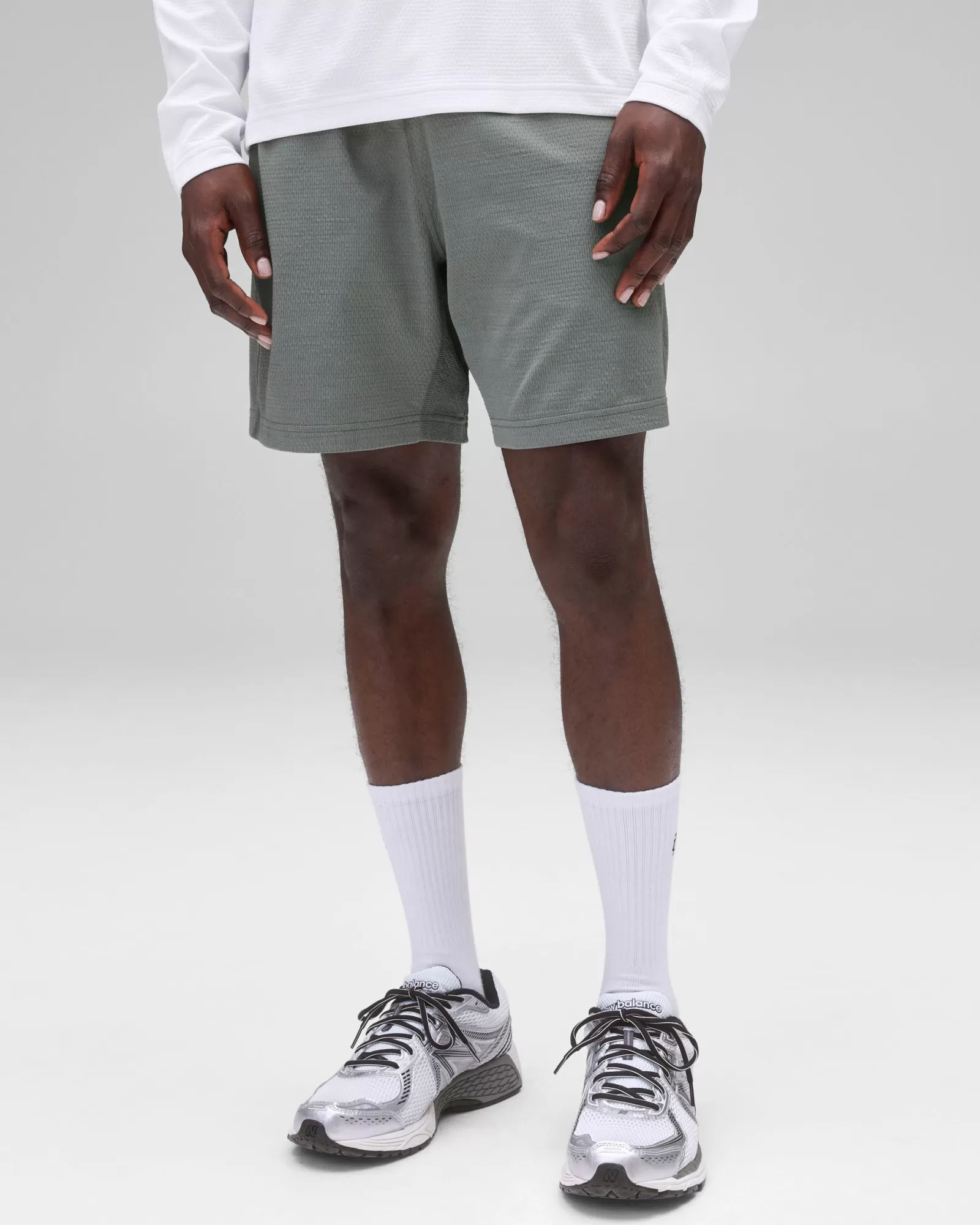 Reigning Champ Solotex Mesh Tiebreak Short 7"