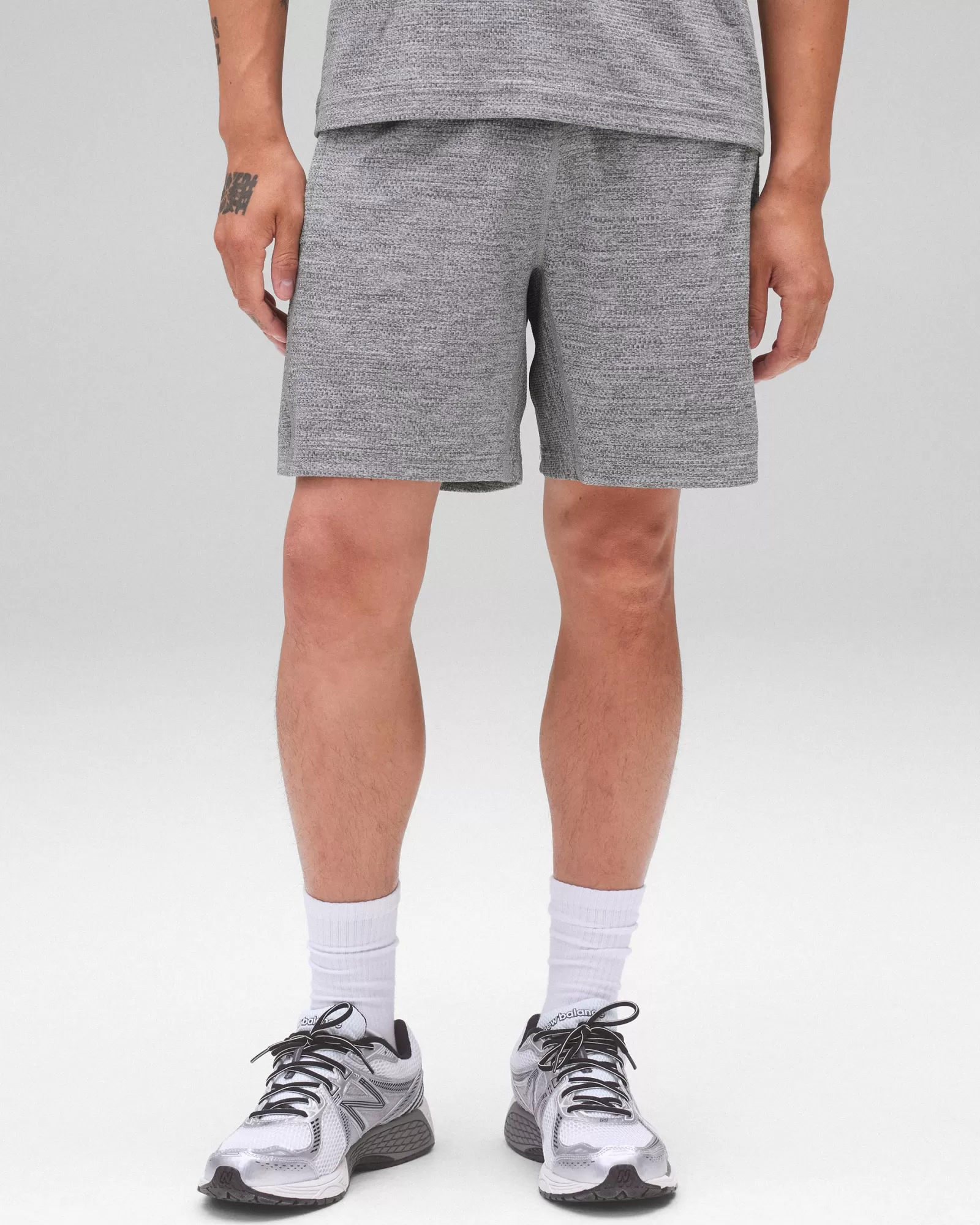 Reigning Champ Solotex Mesh Tiebreak Short 7"