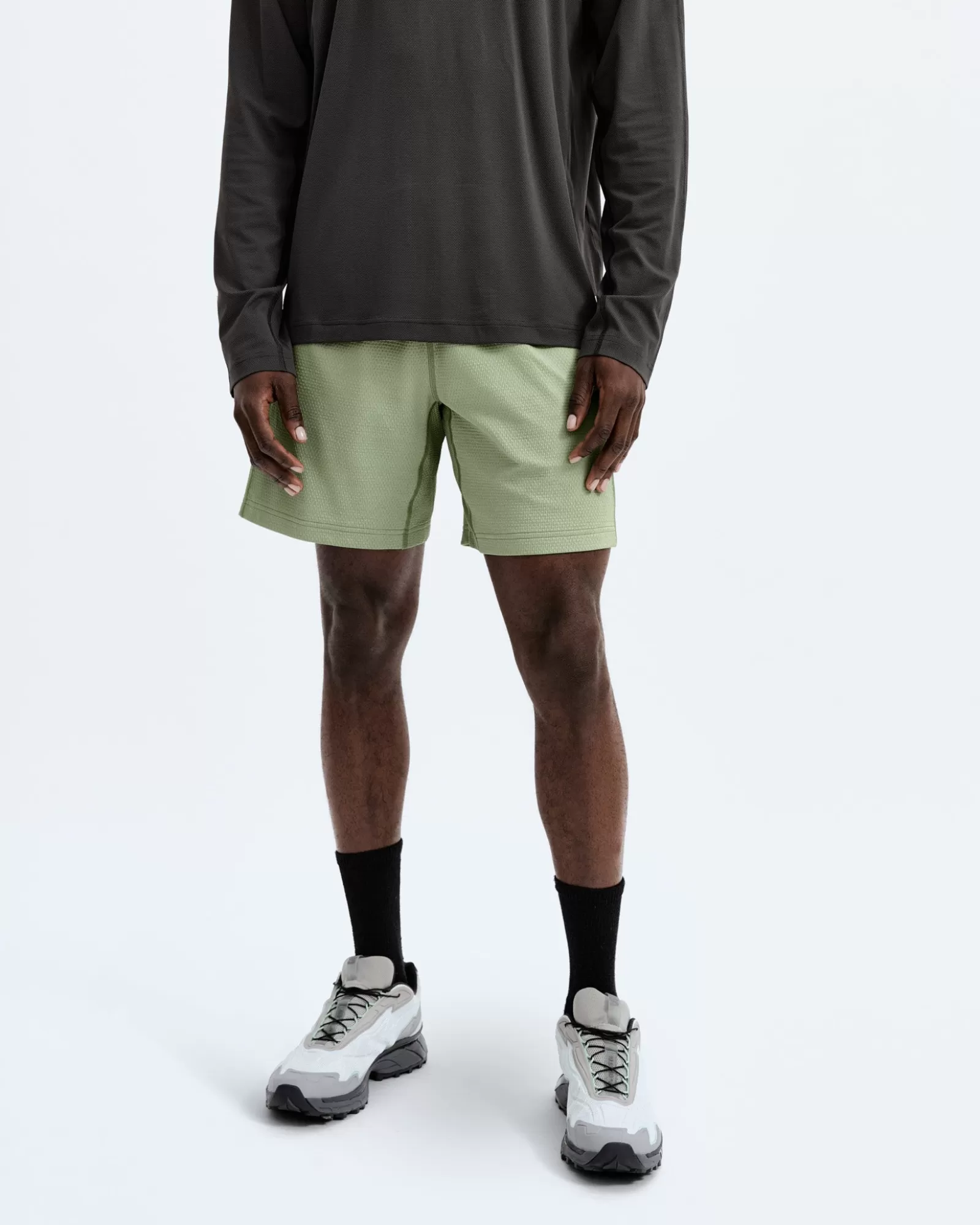 Reigning Champ Solotex Mesh Tiebreak Short 7"