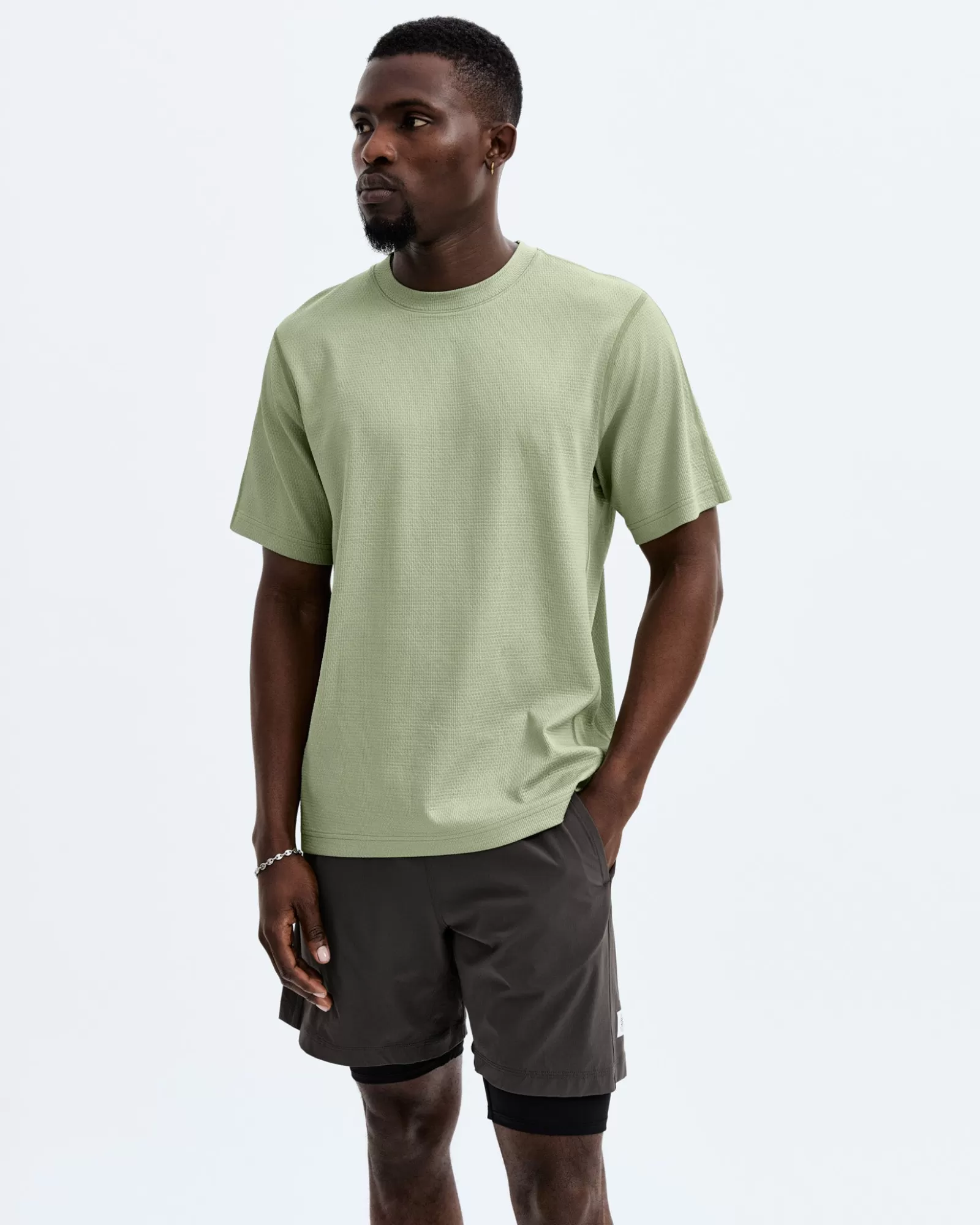 Reigning Champ Solotex Mesh Tiebreak T-shirt