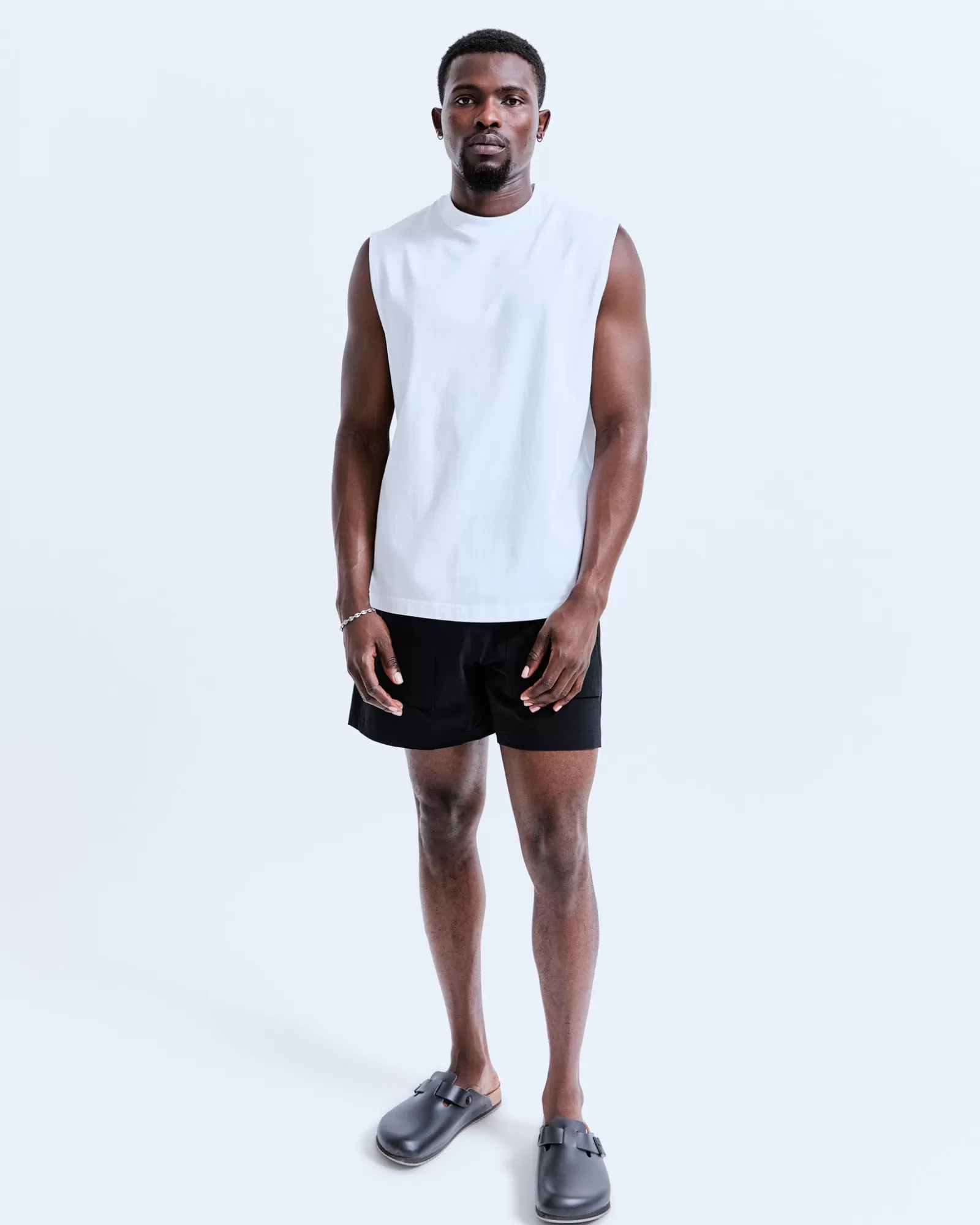 Reigning Champ Stretch Nylon Utility Swim Short 6"