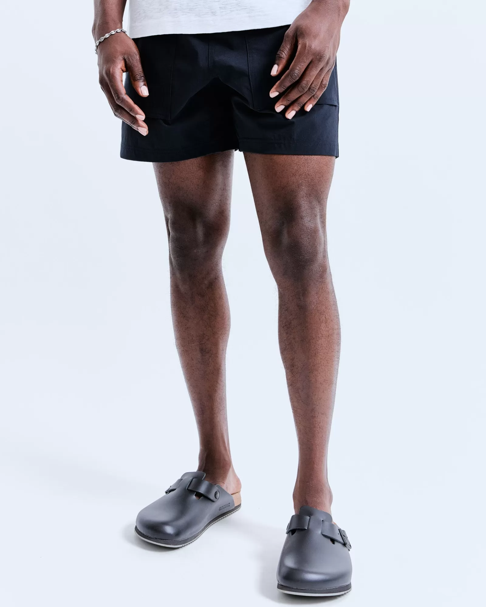 Reigning Champ Stretch Nylon Utility Swim Short 6"