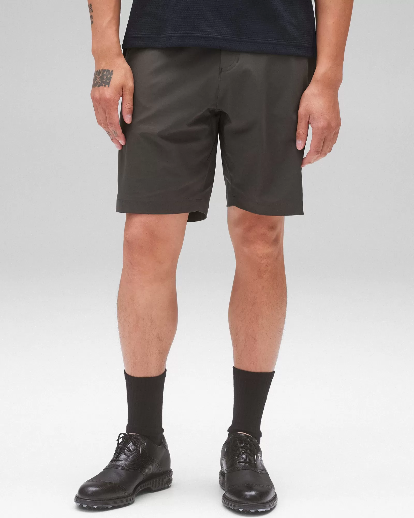 Reigning Champ Stretch Warp Knit Coach's Short 9"