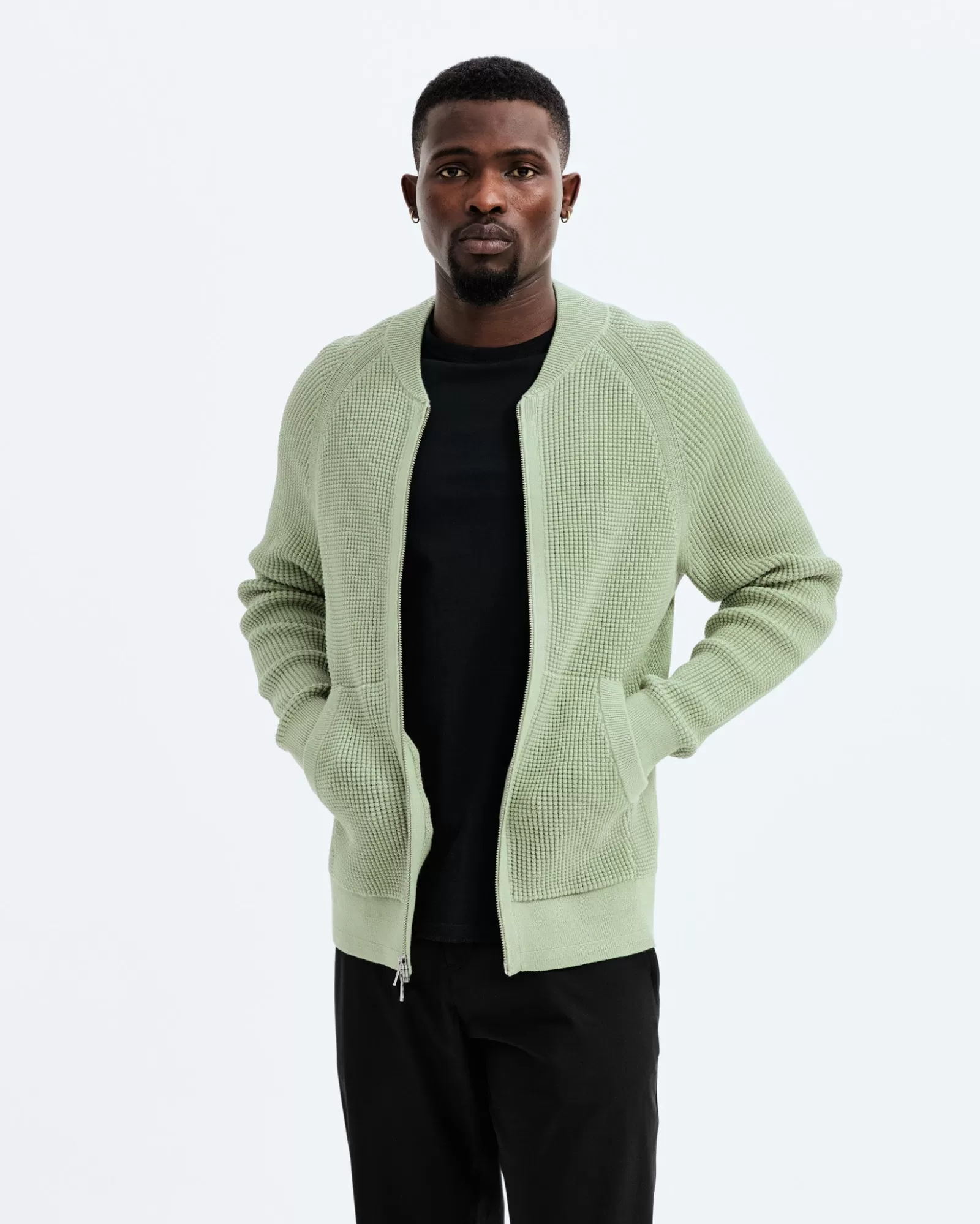 Reigning Champ Supima Knit Anthem Bomber