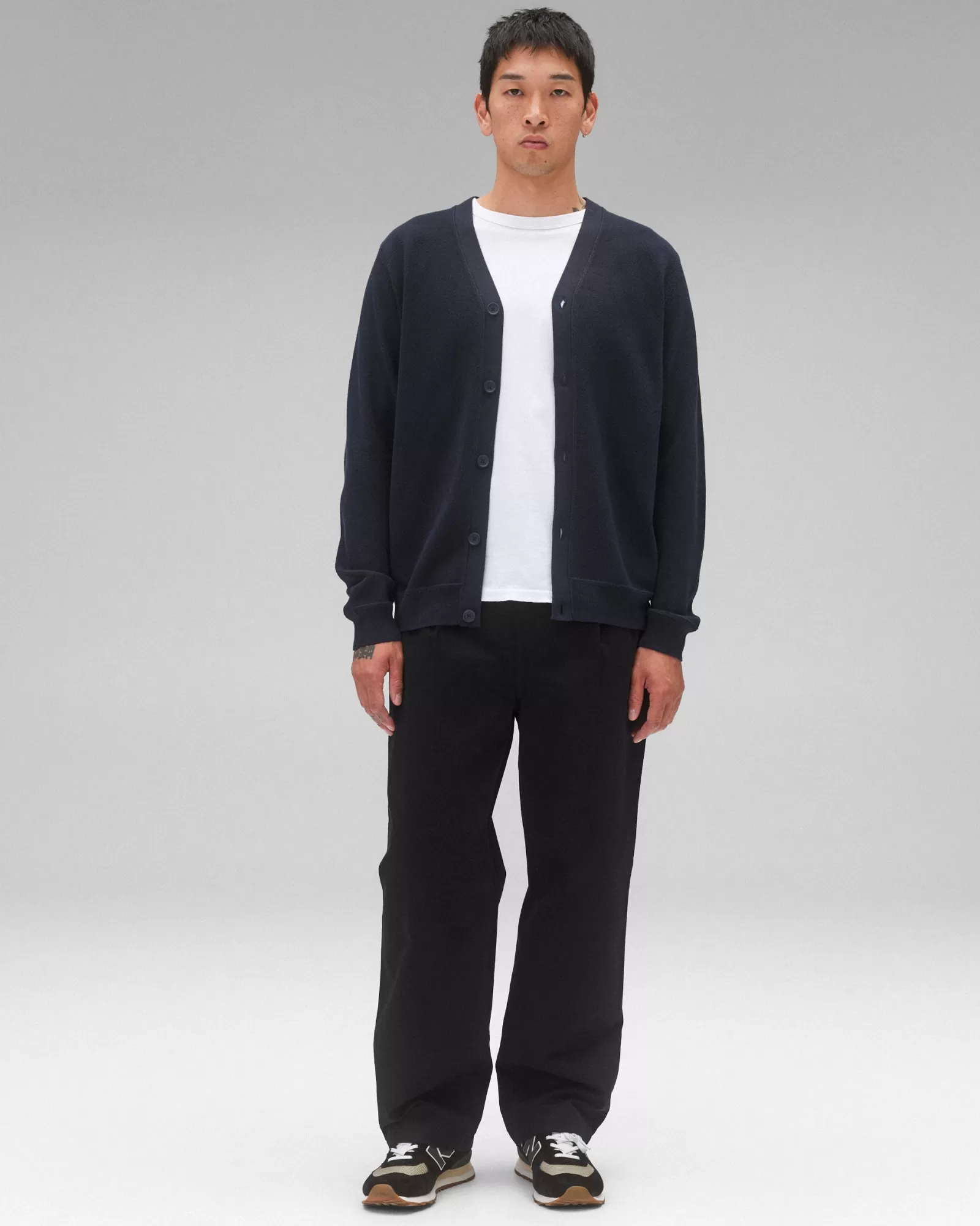 Reigning Champ Supima Pique Ace Cardigan