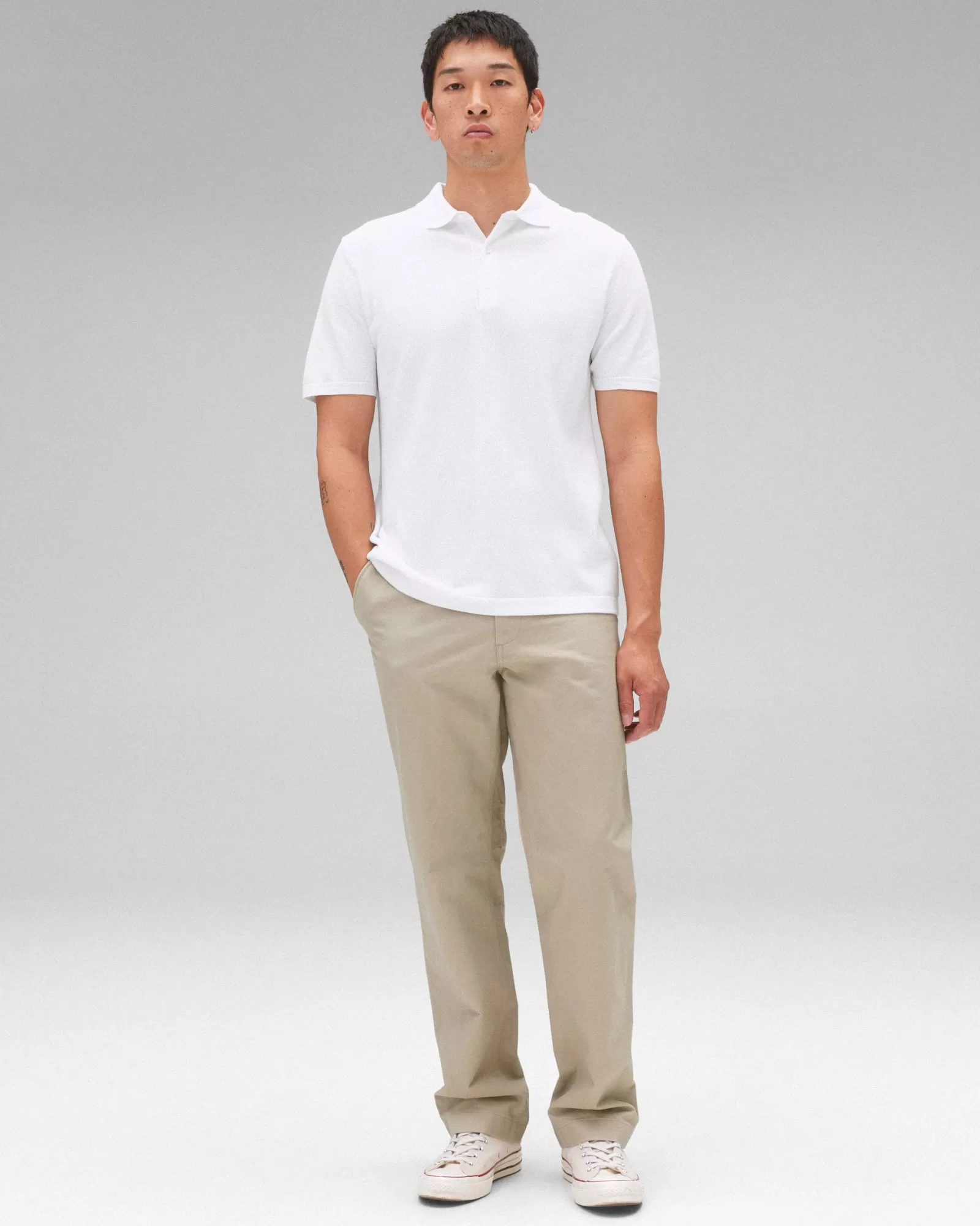 Reigning Champ Supima Pique Ace Polo