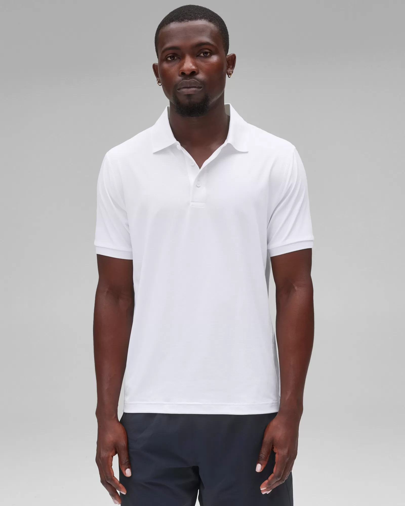 Reigning Champ Tech Pique Playoff Polo