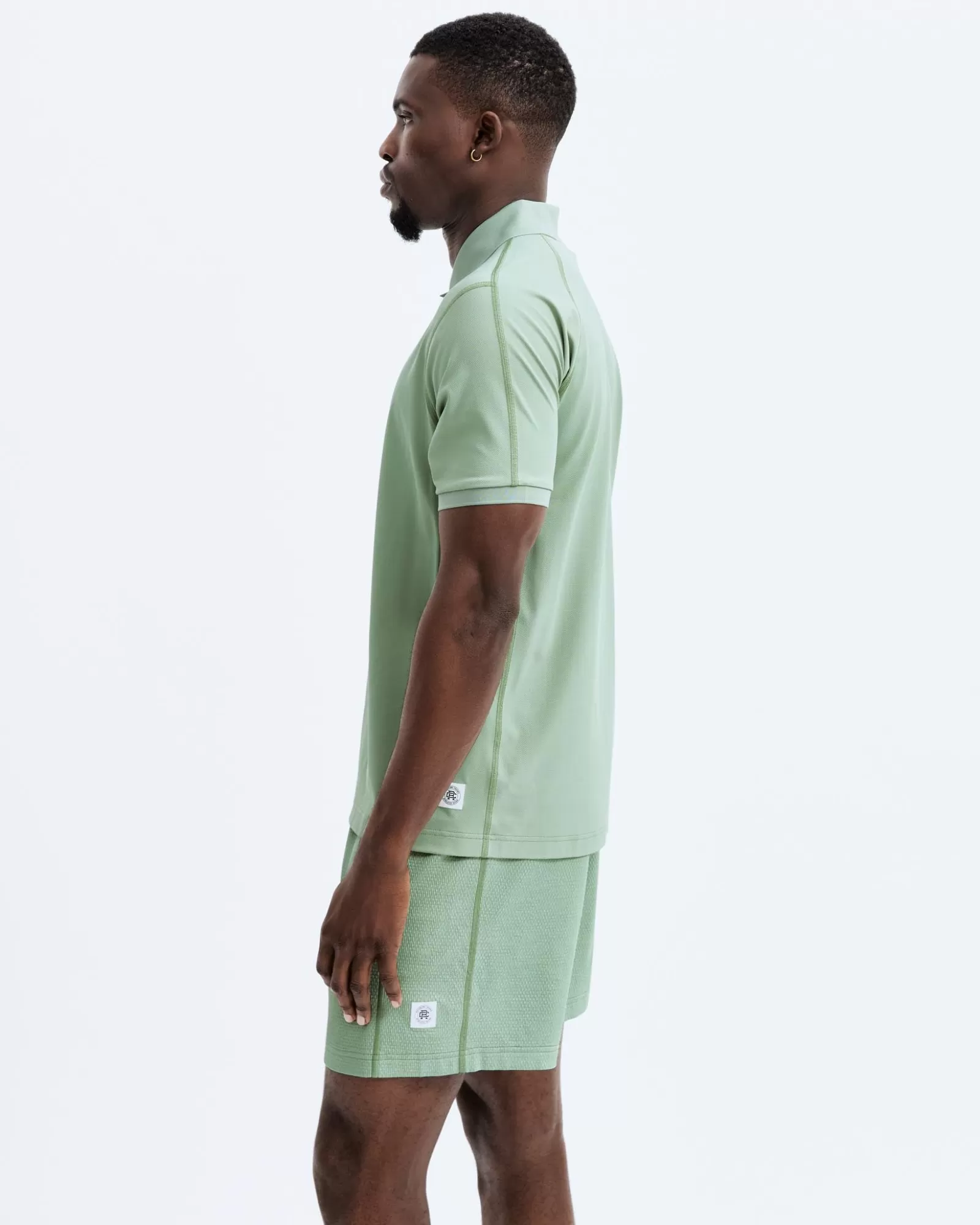 Reigning Champ Tech Pique Playoff Polo