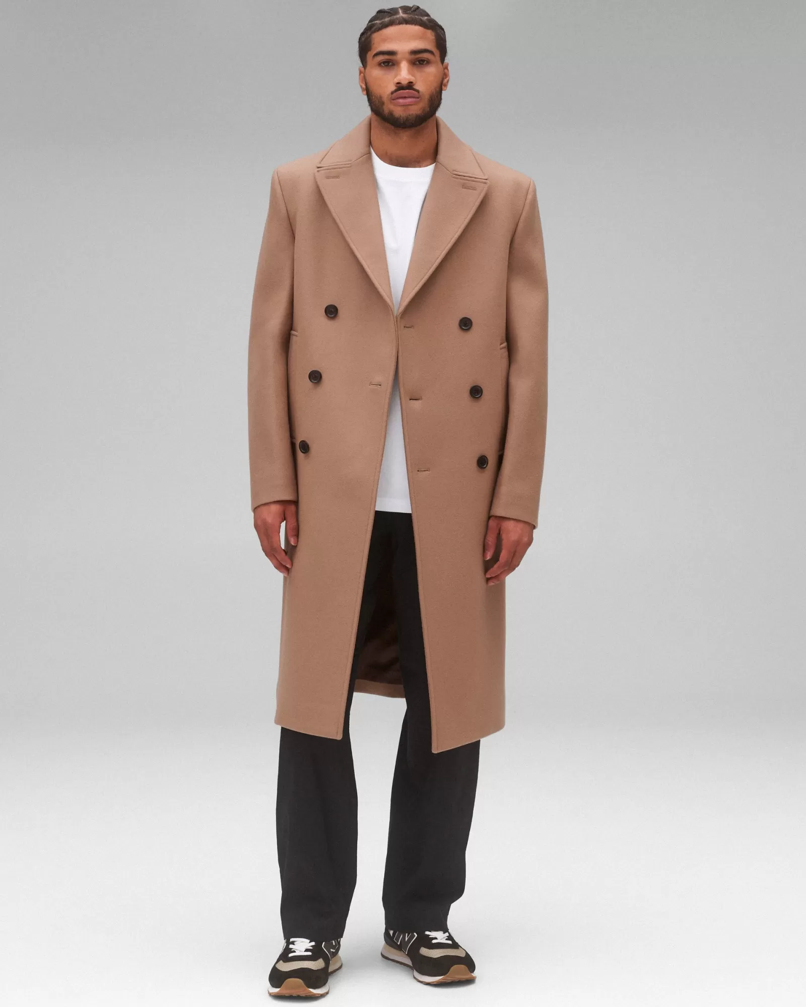 Reigning Champ Wool Cashmere Polo Coat