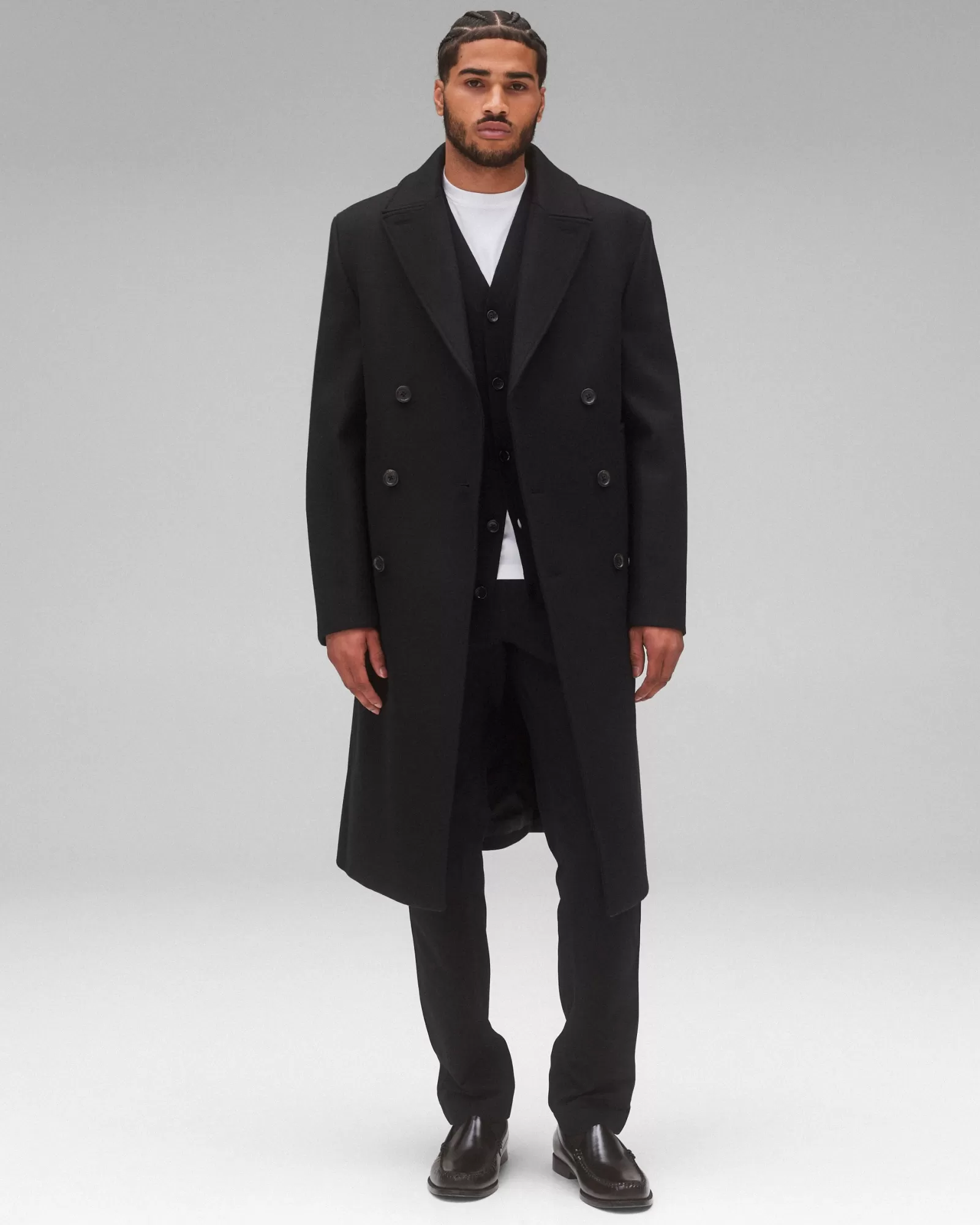 Reigning Champ Wool Cashmere Polo Coat