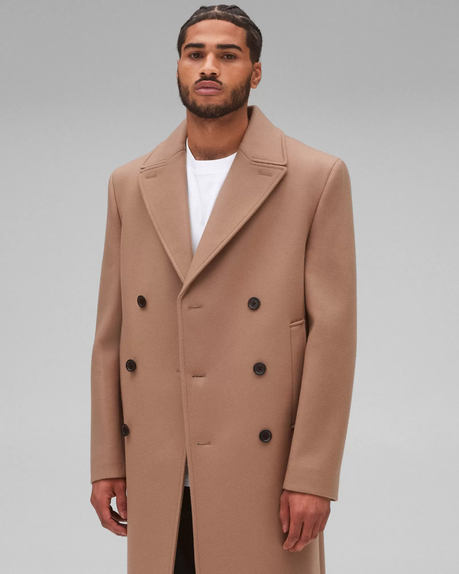 Reigning Champ Wool Cashmere Polo Coat