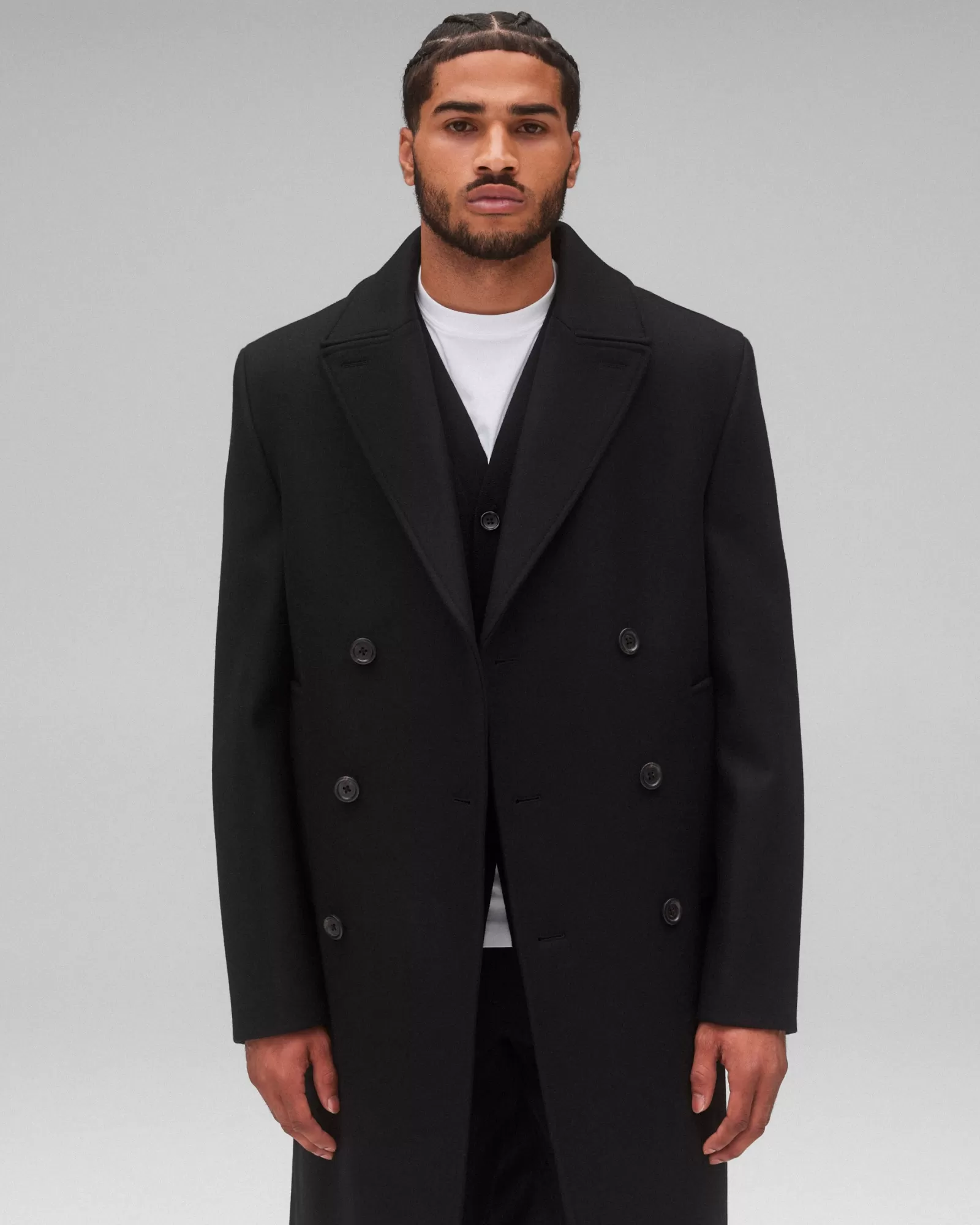 Reigning Champ Wool Cashmere Polo Coat